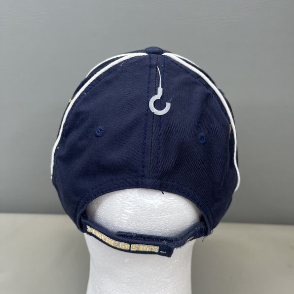 Joe Ts Morehead State Navy OSFM Strap Back Hat Cap - Picture 5 of 10